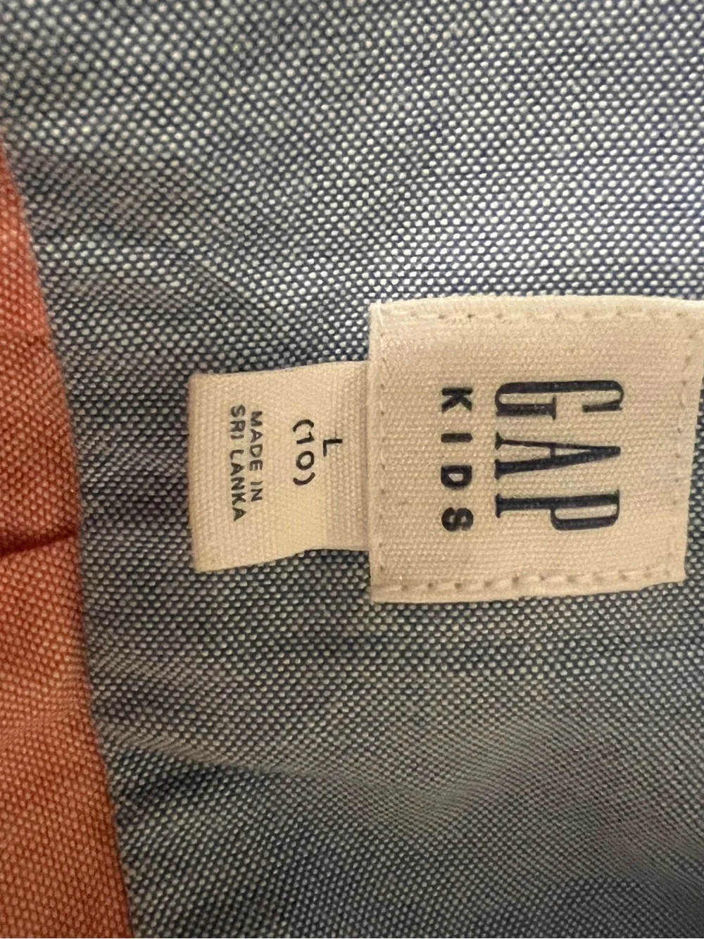 GAP Multi-Colorblock Oxford Button-Down Shirt - Size Large